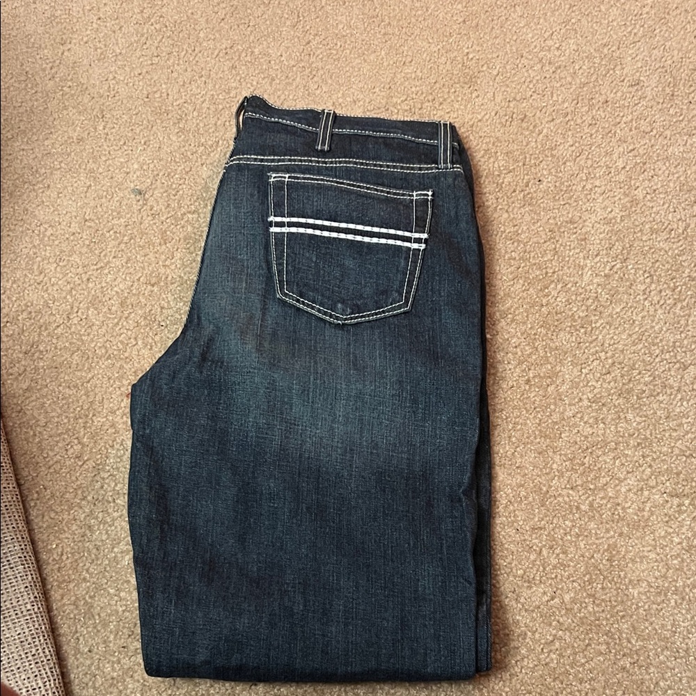 Cinch Dark Blue Bootcut Jeans